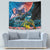 Personalised United States And New Zealand Tapestry USA Eagle With Kowhai Aotearoa Tui Bird - Wonder Print Shop