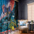 Personalised United States And New Zealand Window Curtain USA Eagle With Kowhai Aotearoa Tui Bird - Wonder Print Shop