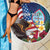 Personalised United States And Guam Beach Blanket USA Eagle With Guahan Seal Tropical Vibes - Wonder Print Shop