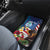 Personalised United States And Guam Car Mats USA Eagle With Guahan Seal Tropical Vibes - Wonder Print Shop