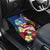 Personalised United States And Guam Car Mats USA Eagle With Guahan Seal Tropical Vibes - Wonder Print Shop