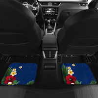 Personalised United States And Guam Car Mats USA Eagle With Guahan Seal Tropical Vibes - Wonder Print Shop