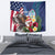 Personalised United States And Guam Tapestry USA Eagle With Guahan Seal Tropical Vibes - Wonder Print Shop