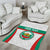 Custom Bulgaria Football Area Rug Bulgarian Pattern Sporty Style