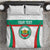 Custom Bulgaria Football Bedding Set Bulgarian Pattern Sporty Style