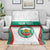 Custom Bulgaria Football Blanket Bulgarian Pattern Sporty Style