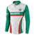 Custom Bulgaria Football Button Sweatshirt Bulgarian Pattern Sporty Style