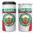 Custom Bulgaria Football 4 in 1 Can Cooler Tumbler Bulgarian Pattern Sporty Style