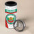 Custom Bulgaria Football 4 in 1 Can Cooler Tumbler Bulgarian Pattern Sporty Style