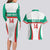 Custom Bulgaria Football Couples Matching Long Sleeve Bodycon Dress and Hawaiian Shirt Bulgarian Pattern Sporty Style