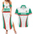 Custom Bulgaria Football Couples Matching Summer Maxi Dress and Hawaiian Shirt Bulgarian Pattern Sporty Style