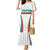 Custom Bulgaria Football Family Matching Mermaid Dress and Hawaiian Shirt Bulgarian Pattern Sporty Style