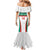 Custom Bulgaria Football Family Matching Mermaid Dress and Hawaiian Shirt Bulgarian Pattern Sporty Style