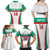 Custom Bulgaria Football Family Matching Off Shoulder Maxi Dress and Hawaiian Shirt Bulgarian Pattern Sporty Style