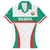Custom Bulgaria Football Family Matching Off Shoulder Maxi Dress and Hawaiian Shirt Bulgarian Pattern Sporty Style