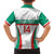 Custom Bulgaria Football Family Matching Short Sleeve Bodycon Dress and Hawaiian Shirt Bulgarian Pattern Sporty Style