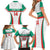 Custom Bulgaria Football Family Matching Short Sleeve Bodycon Dress and Hawaiian Shirt Bulgarian Pattern Sporty Style