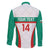 Custom Bulgaria Football Family Matching Short Sleeve Bodycon Dress and Hawaiian Shirt Bulgarian Pattern Sporty Style