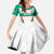 Custom Bulgaria Football Family Matching Summer Maxi Dress and Hawaiian Shirt Bulgarian Pattern Sporty Style