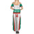 Custom Bulgaria Football Family Matching Summer Maxi Dress and Hawaiian Shirt Bulgarian Pattern Sporty Style