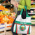 Custom Bulgaria Football Grocery Bag Bulgarian Pattern Sporty Style