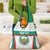 Custom Bulgaria Football Grocery Bag Bulgarian Pattern Sporty Style