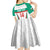 Custom Bulgaria Football Kid Short Sleeve Dress Bulgarian Pattern Sporty Style