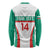 Custom Bulgaria Football Long Sleeve Shirt Bulgarian Pattern Sporty Style