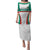 Custom Bulgaria Football Puletasi Bulgarian Pattern Sporty Style
