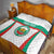 Custom Bulgaria Football Quilt Bulgarian Pattern Sporty Style