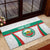 Custom Bulgaria Football Rubber Doormat Bulgarian Pattern Sporty Style