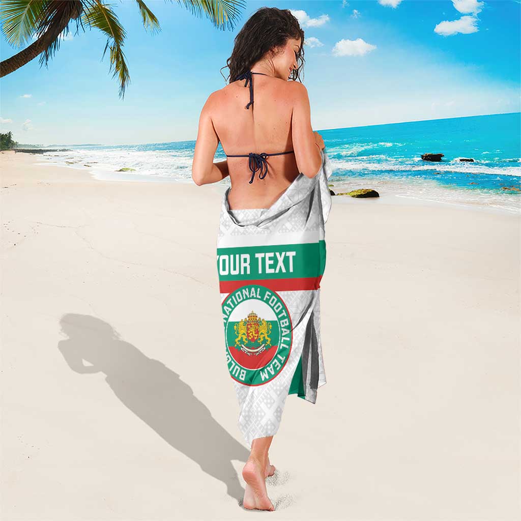 Custom Bulgaria Football Sarong Bulgarian Pattern Sporty Style