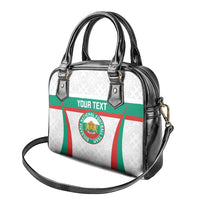 Custom Bulgaria Football Shoulder Handbag Bulgarian Pattern Sporty Style