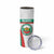 Custom Bulgaria Football Skinny Tumbler Bulgarian Pattern Sporty Style