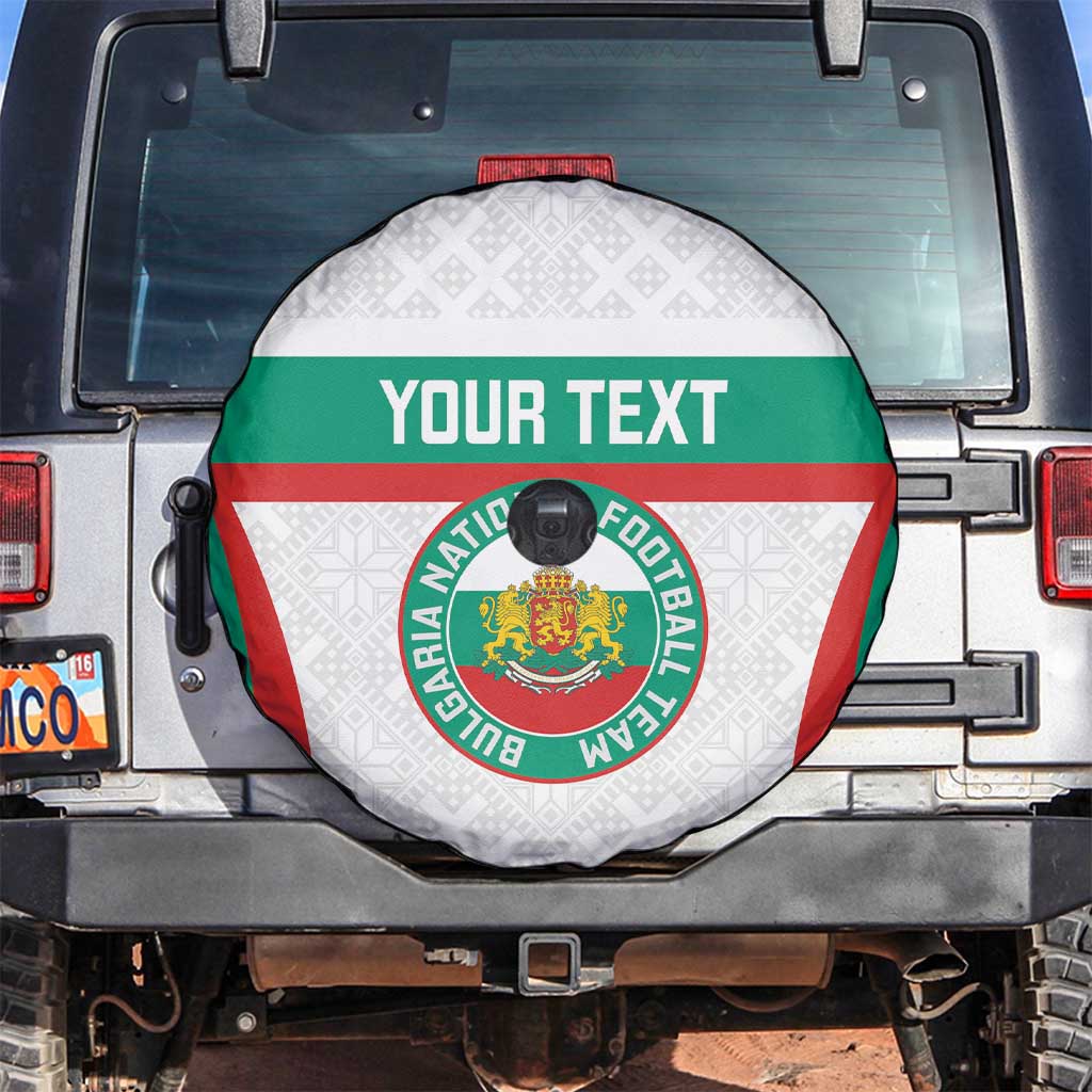 Custom Bulgaria Football Spare Tire Cover Bulgarian Pattern Sporty Style