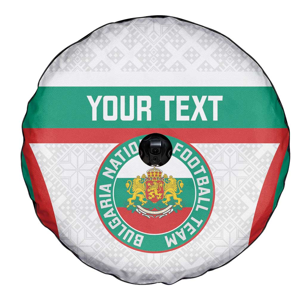 Custom Bulgaria Football Spare Tire Cover Bulgarian Pattern Sporty Style