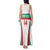Custom Bulgaria Football Tank Maxi Dress Bulgarian Pattern Sporty Style