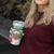 Custom Bulgaria Football Tumbler Cup Bulgarian Pattern Sporty Style