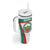 Custom Bulgaria Football Tumbler With Handle Bulgarian Pattern Sporty Style