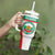 Custom Bulgaria Football Tumbler With Handle Bulgarian Pattern Sporty Style
