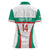 Custom Bulgaria Football Women Polo Shirt Bulgarian Pattern Sporty Style