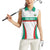 Custom Bulgaria Football Women Sleeveless Polo Shirt Bulgarian Pattern Sporty Style