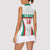Custom Bulgaria Football Women Sleeveless Polo Shirt Bulgarian Pattern Sporty Style