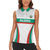 Custom Bulgaria Football Women Sleeveless Polo Shirt Bulgarian Pattern Sporty Style