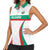 Custom Bulgaria Football Women Sleeveless Polo Shirt Bulgarian Pattern Sporty Style