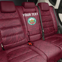 Custom Bulgaria Football Back Car Seat Cover Go Lavovete Bulgarian Pattern