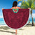 Custom Bulgaria Football Beach Blanket Go Lavovete Bulgarian Pattern