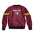 Custom Bulgaria Football Bomber Jacket Go Lavovete Bulgarian Pattern