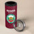 Custom Bulgaria Football 4 in 1 Can Cooler Tumbler Go Lavovete Bulgarian Pattern