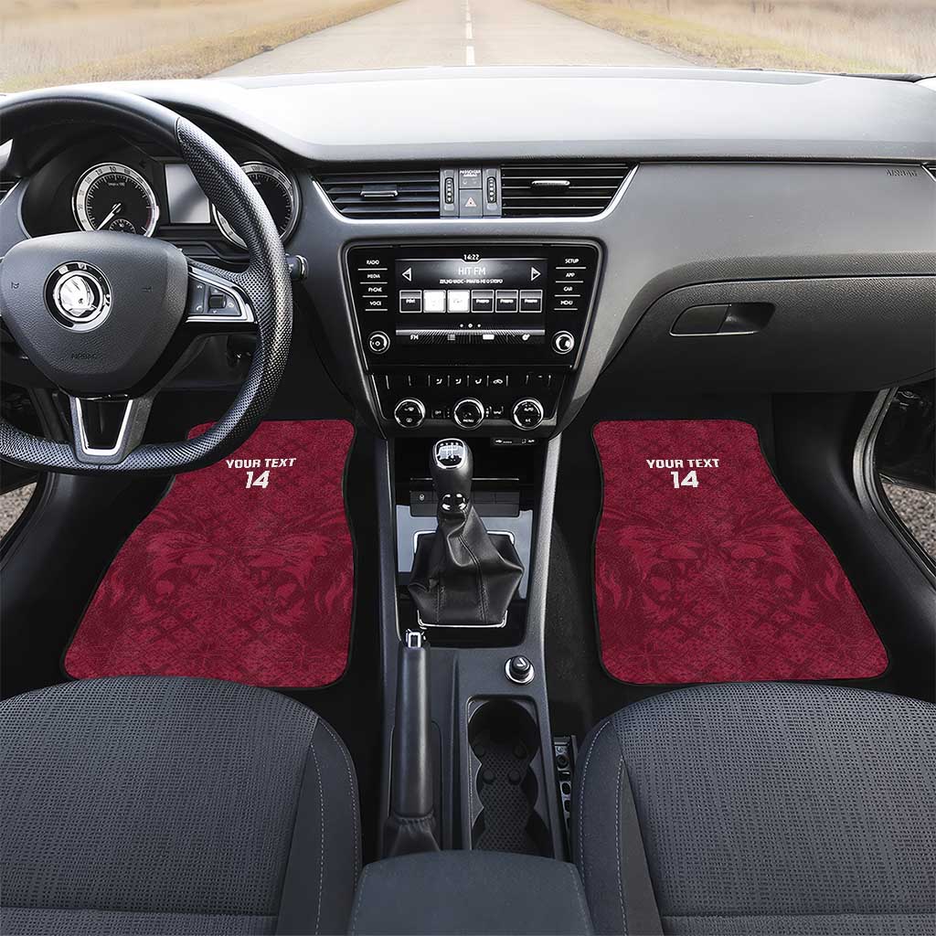 Custom Bulgaria Football Car Mats Go Lavovete Bulgarian Pattern
